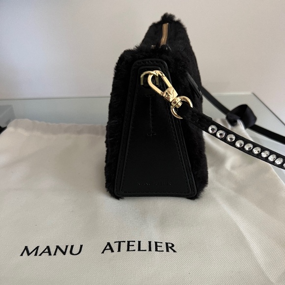 MANU ATELIER Black Mini Prism Bag - Picture 3 of 10